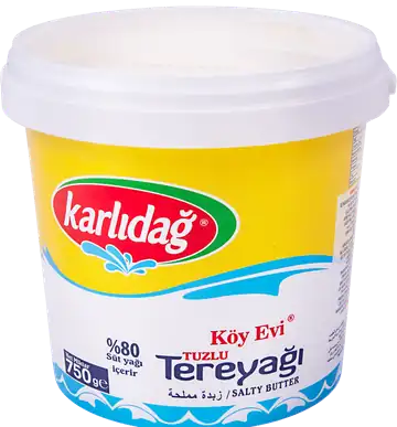 Karlıdağ Köy Evi Tuzlu Tereyağı 750 gr