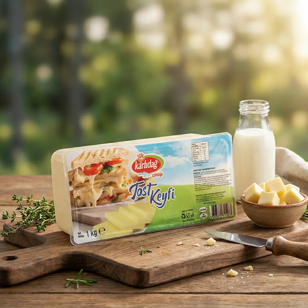 Karlıdağ Tam Yağlı Tost Peyniri 1 kg