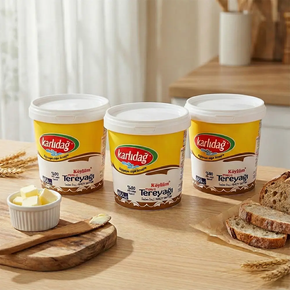 Karlıdağ Köylüm Tuzlu Tereyağı 950 gr 3'lü