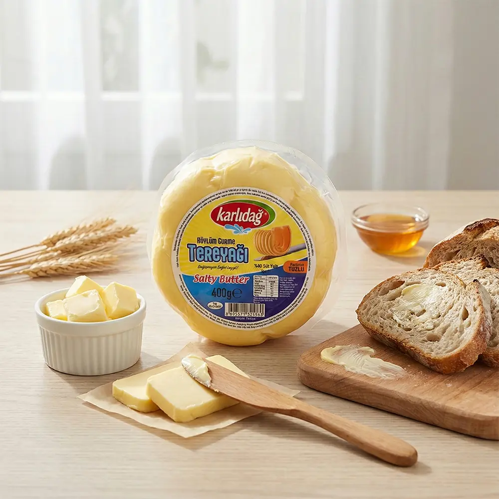 Karlıdağ Papatya Tuzlu Tereyağı 400 Gr